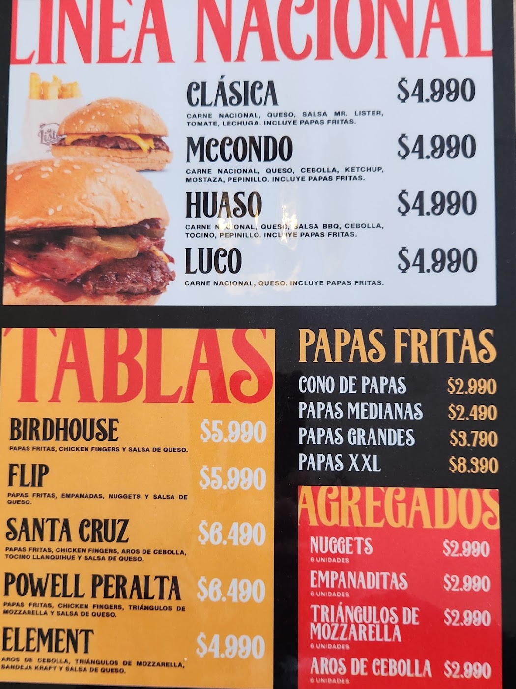 Mr. Lister | Burgers