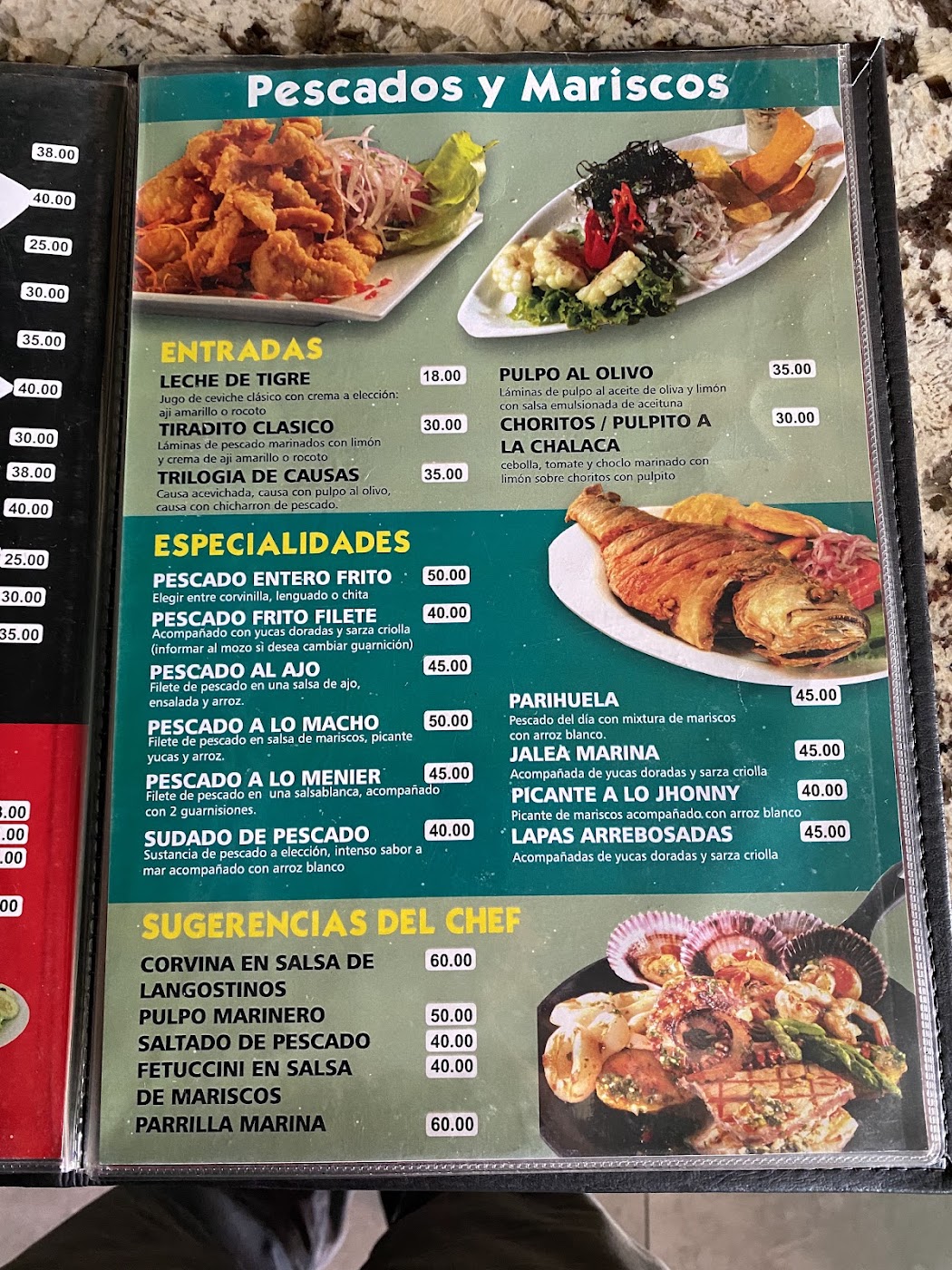 JHONNY RESTAURANT (PRECIO DELIVERY DEPENDE DE LA DISTANCIA)