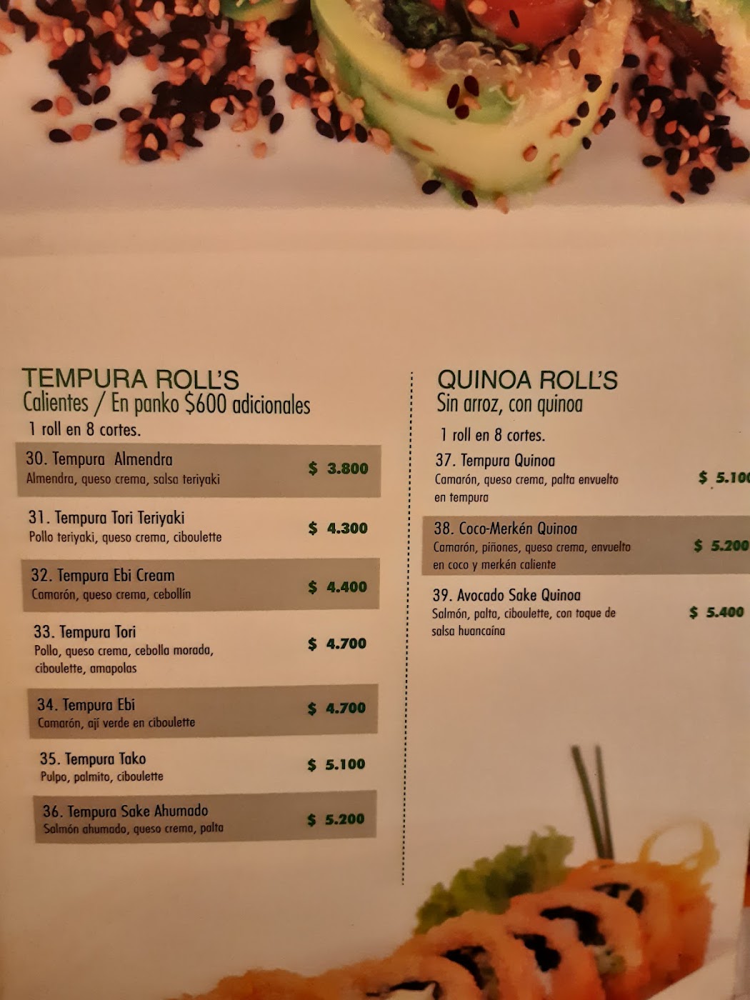 Ryori Sushi Bar & Burgers